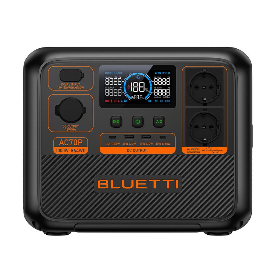 Bluetti  Tragbare Powerstation AC70P 