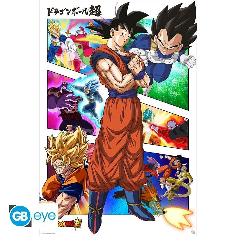 GB Eye Poster - Gerollt und mit Folie versehen - Dragon Ball - Panels  