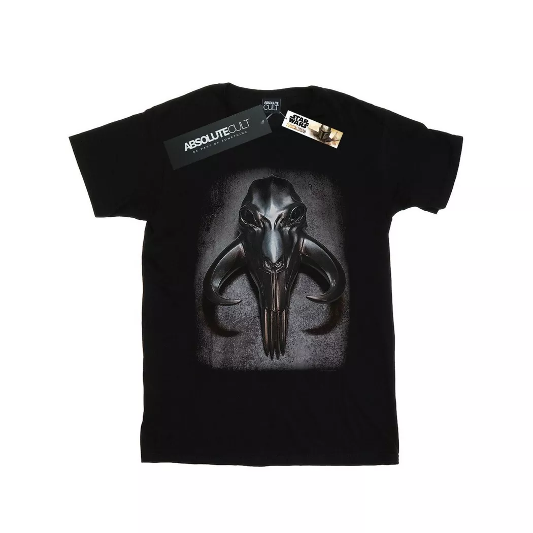 STAR WARS - The Mandalorian Mythosaur Skull TShirt, für Damen, Schwarz, Größe S