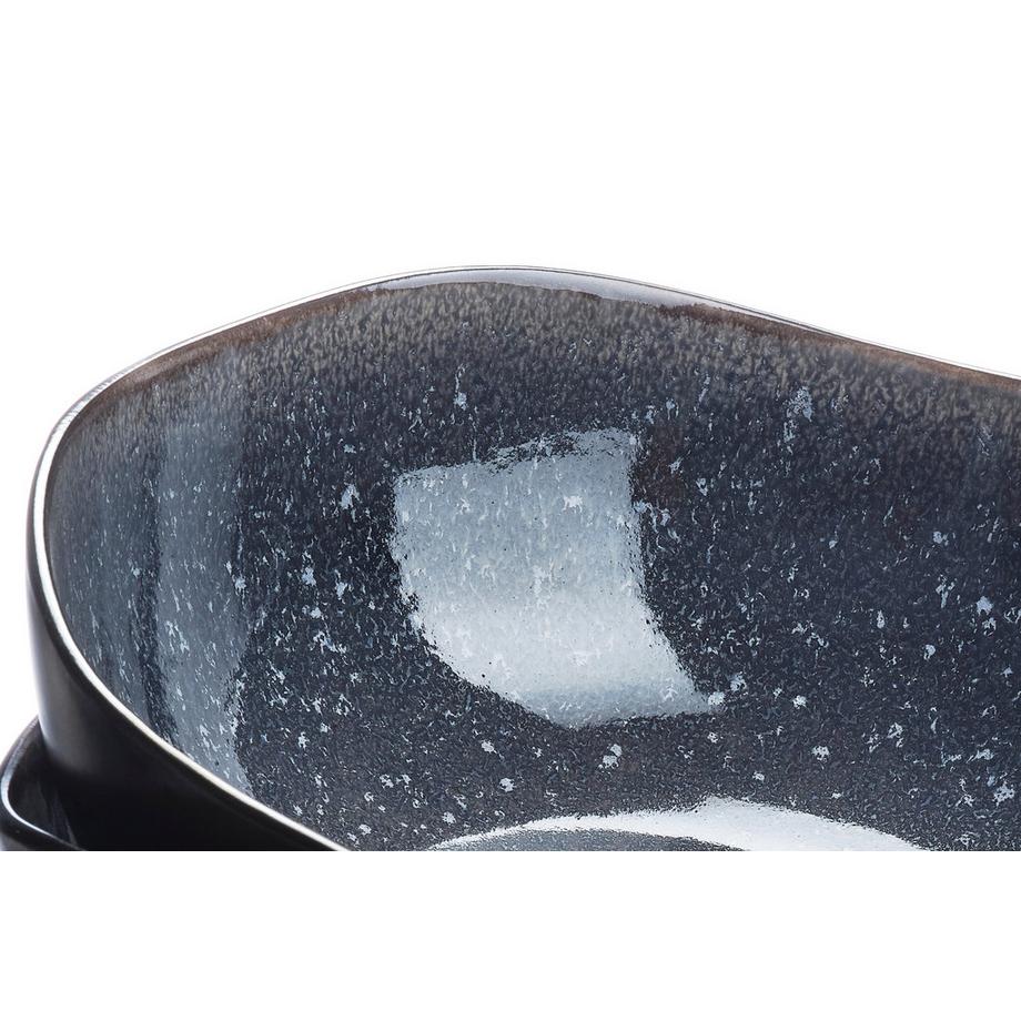 BJÖRN Salatschüssel IRIS Ø24cm und Ø28,5cm - Dunkelblau  