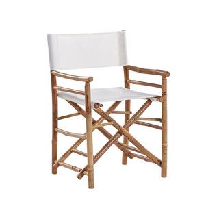 Beliani Bistro Set aus Bambusholz Retro MOLISE  