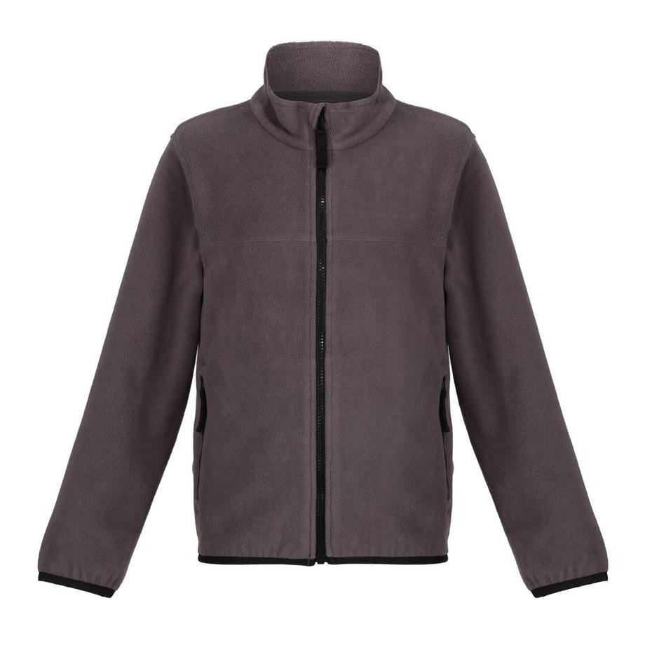Fleecejacke Durchgehender Reißverschluss