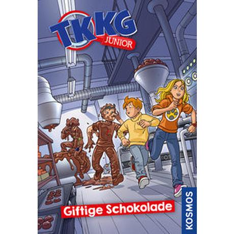 TKKG Junior, 3, Giftige Schokolade Vogel, Kirsten; Julian, COMICON S.L.; Beroy + San (Illustrationen) Copertina rigida 