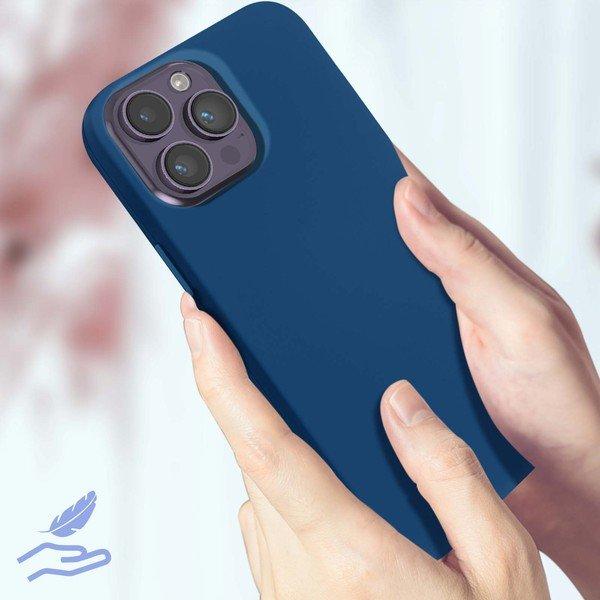 Avizar  Cover iPhone 14 Pro Max Azzurra 