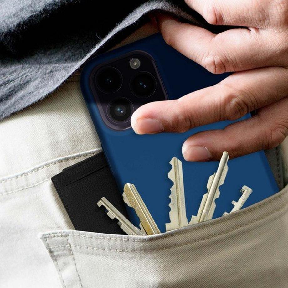 Avizar  Coque iPhone 14 Pro Max Soft Touch Bleu 