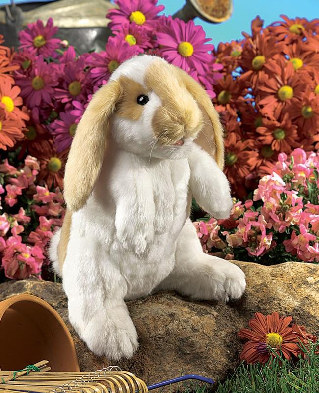 Folkmanis  Folkmanis Stehender Hängeohrhase  Standing Lop Rabbit 