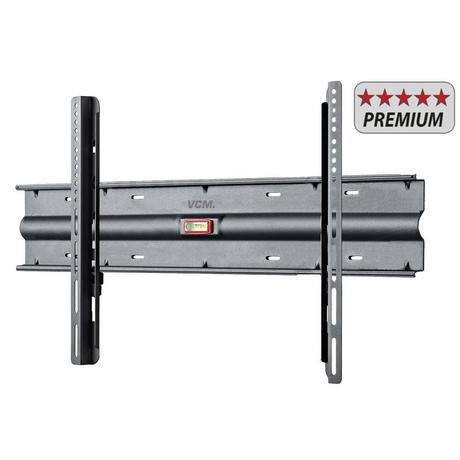 VCM Universal TV Halterung | VESA Wandhalterung | Belastbar bis zu 45 kg | Fernsehhalter flach starr | Wandhalterung - WF120  