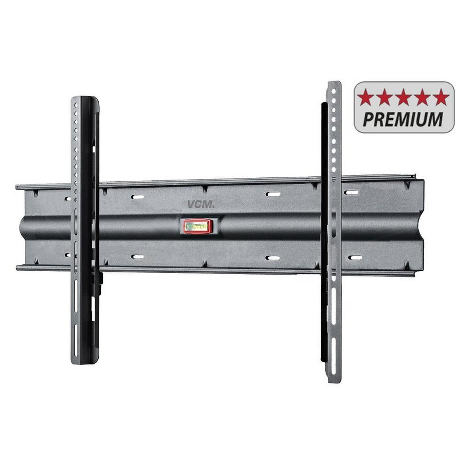 VCM Universal TV Halterung | VESA Wandhalterung | Belastbar bis zu 45 kg | Fernsehhalter flach starr | Wandhalterung - WF120  