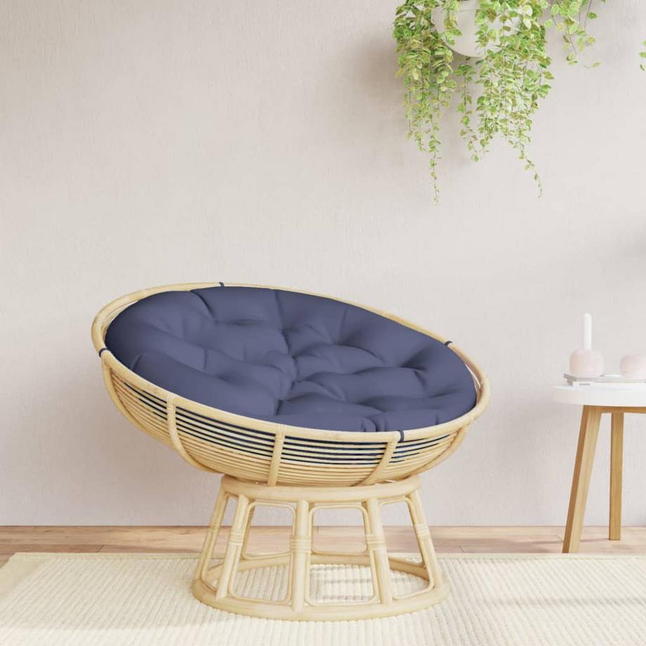 VidaXL Coussin rond polyester  