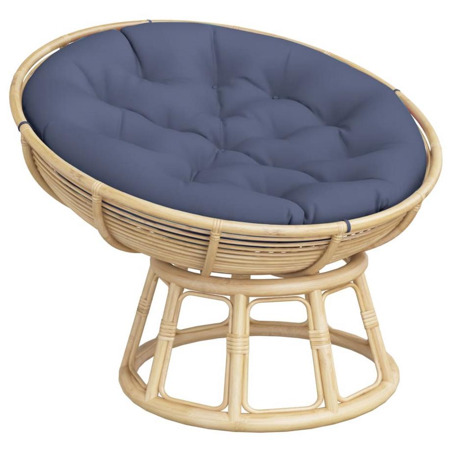 VidaXL Coussin rond polyester  