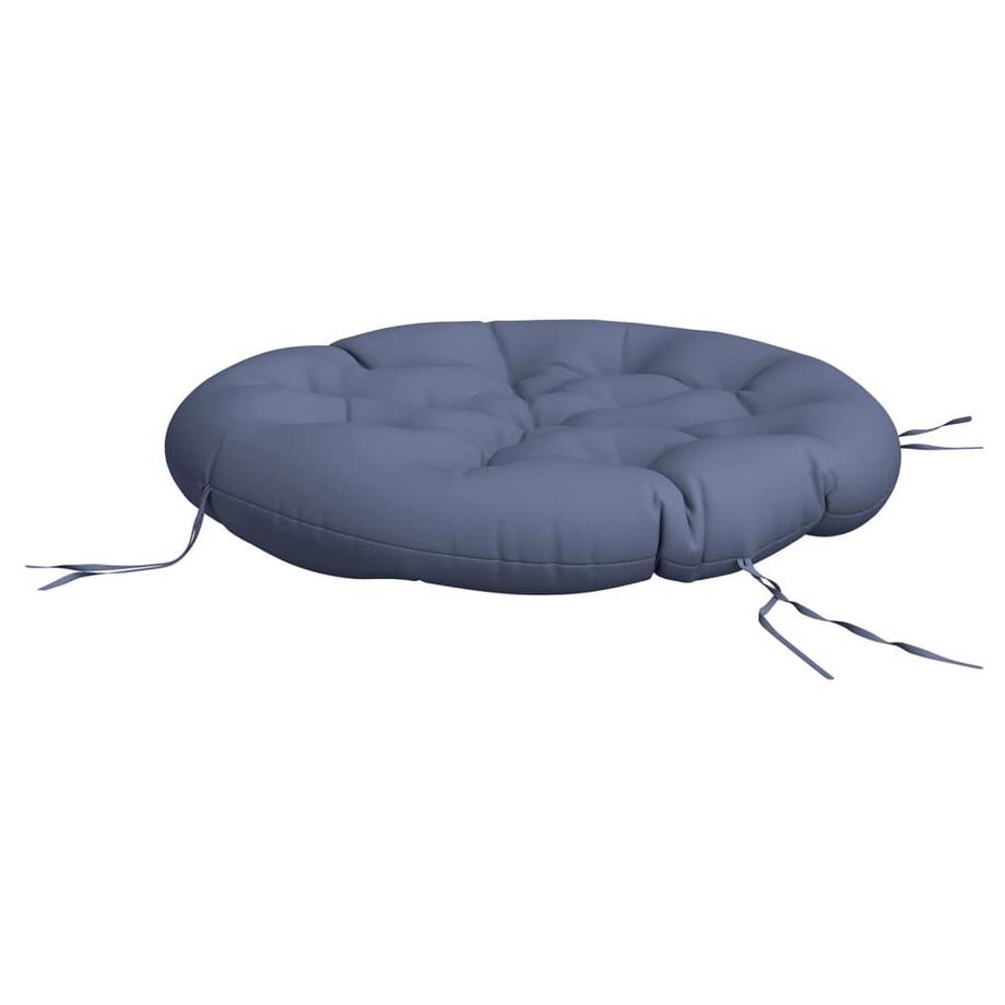 VidaXL Coussin rond polyester  