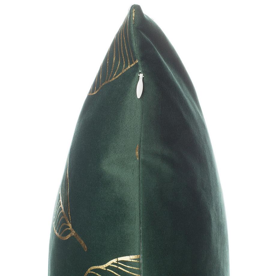 Beliani Dekokissen 2er Set aus Samtstoff  FREESIA  