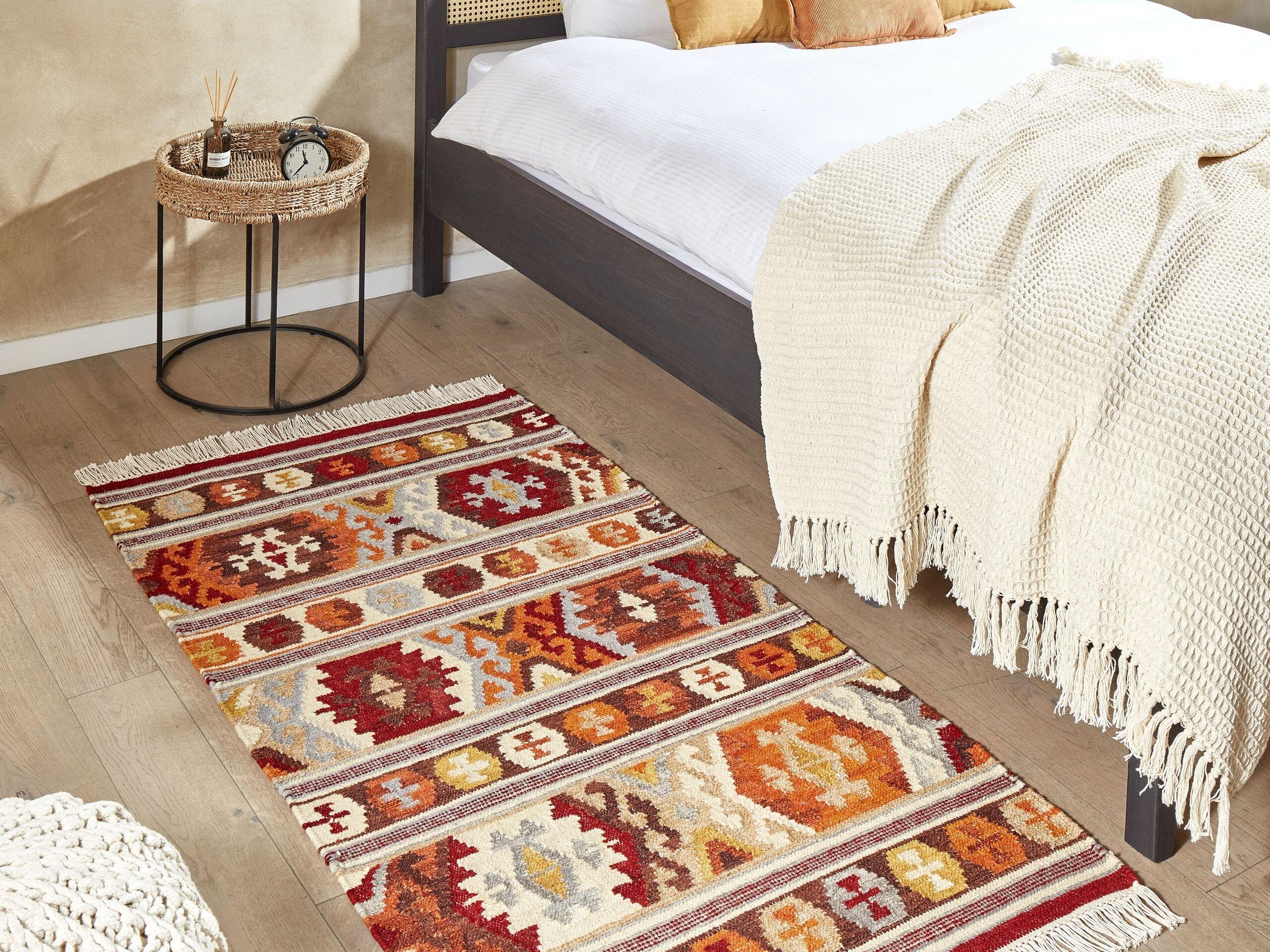 Beliani Tapis en Laine Boho AYGAVAN  