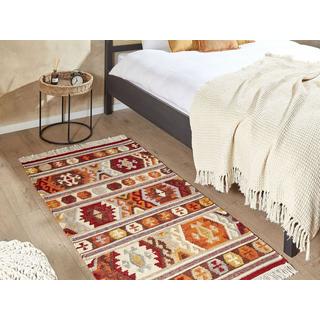 Beliani Tapis en Laine Boho AYGAVAN  