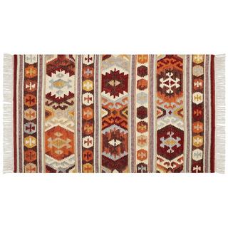 Beliani Tapis en Laine Boho AYGAVAN  