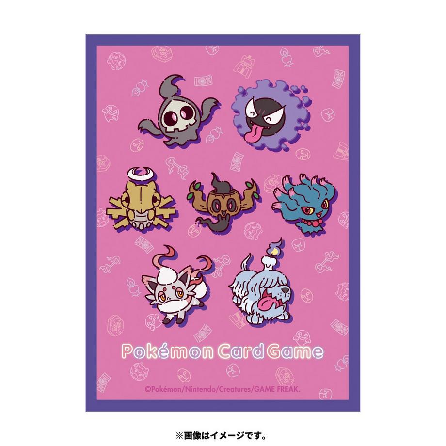 Pokemon  Pokemon Center Original Deck Sleeves Yonayona Ghost 