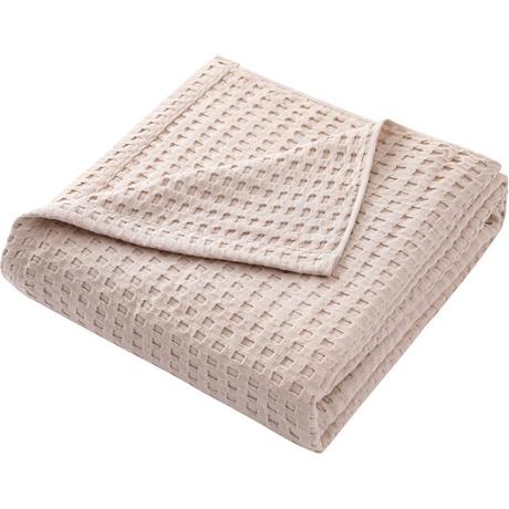 Alopini Coperta in Cotone Piqué a Nido d'Ape  