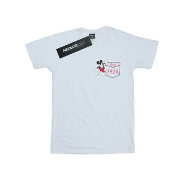 Mickey Mouse Faux Pocket Since 1928 TShirt