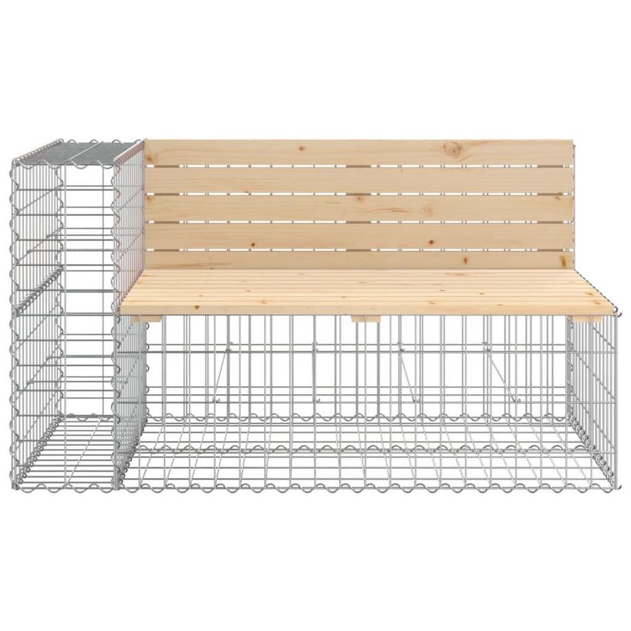 VidaXL Banc de jardin bois de pin  