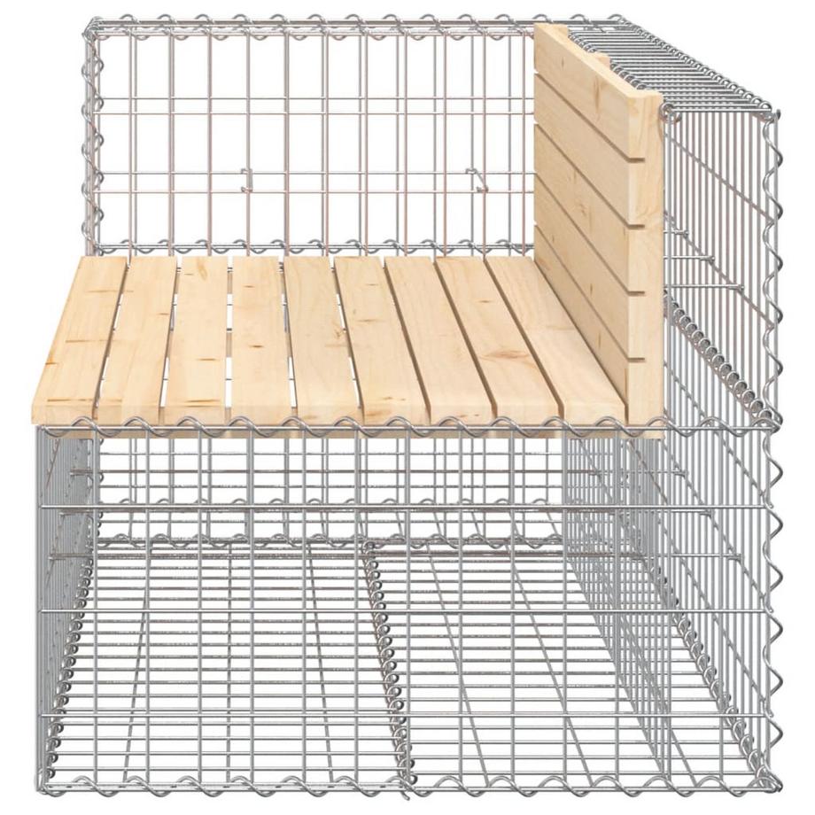 VidaXL Banc de jardin bois de pin  
