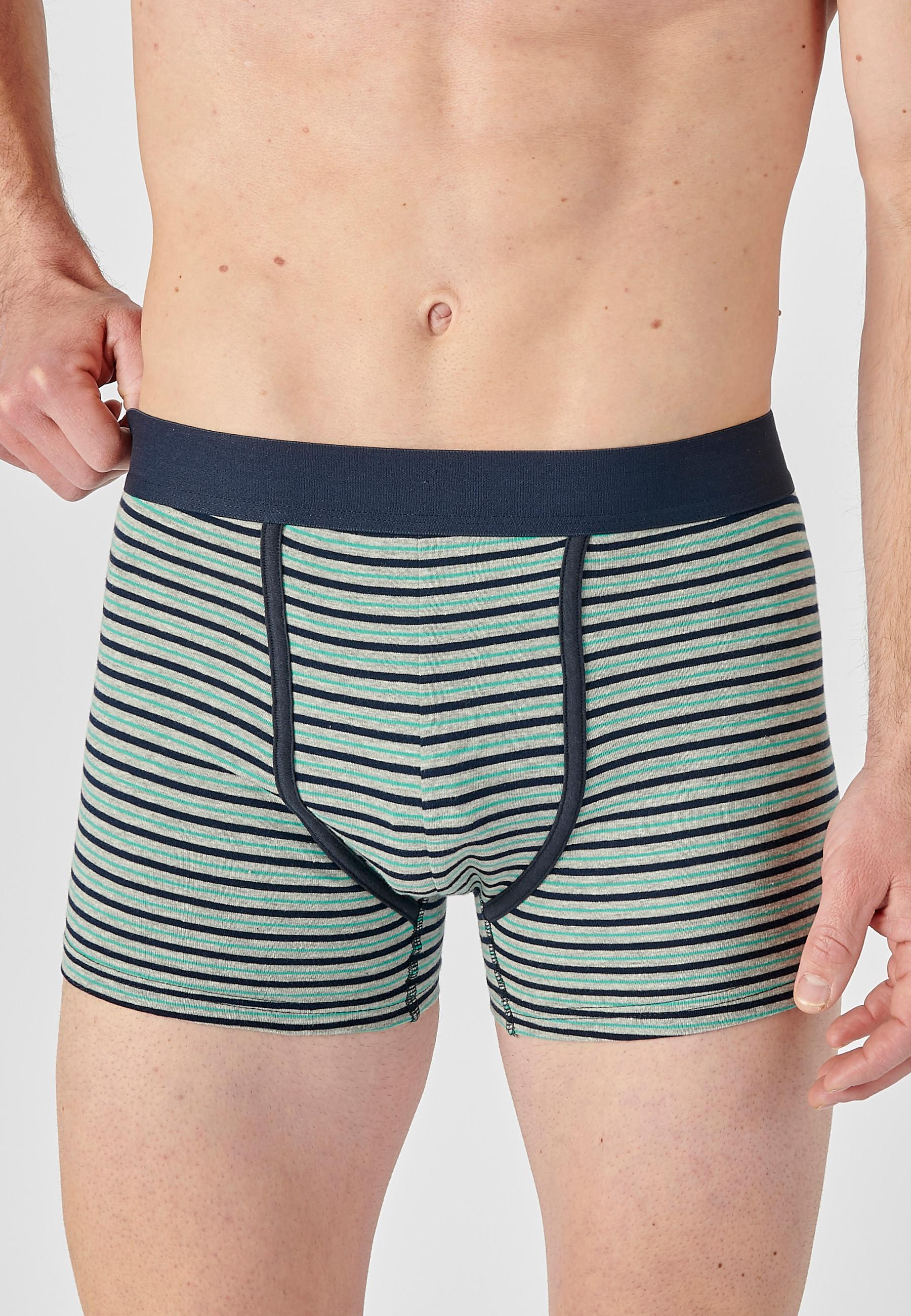 Damart  Lot de 3 boxers fermés en maille jersey, fine et souple. 