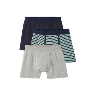 Damart  Lot de 3 boxers fermés en maille jersey, fine et souple. 