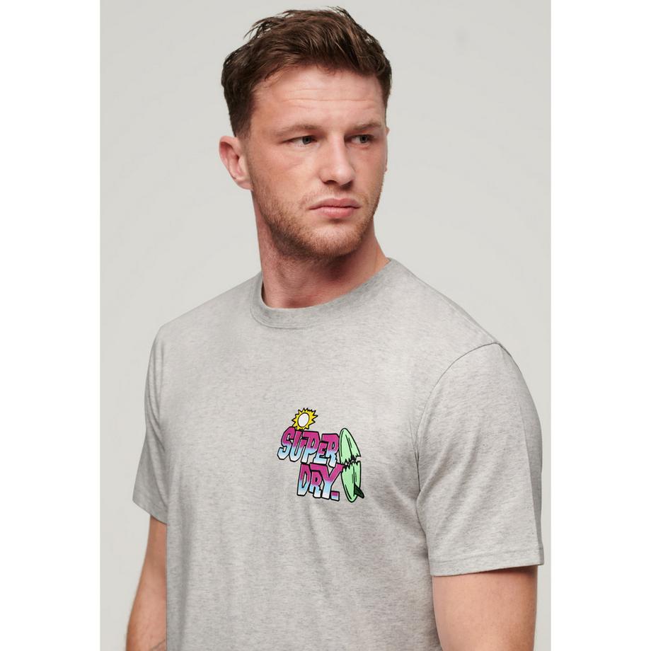 Superdry Neon Travel Weites T-Shirt  