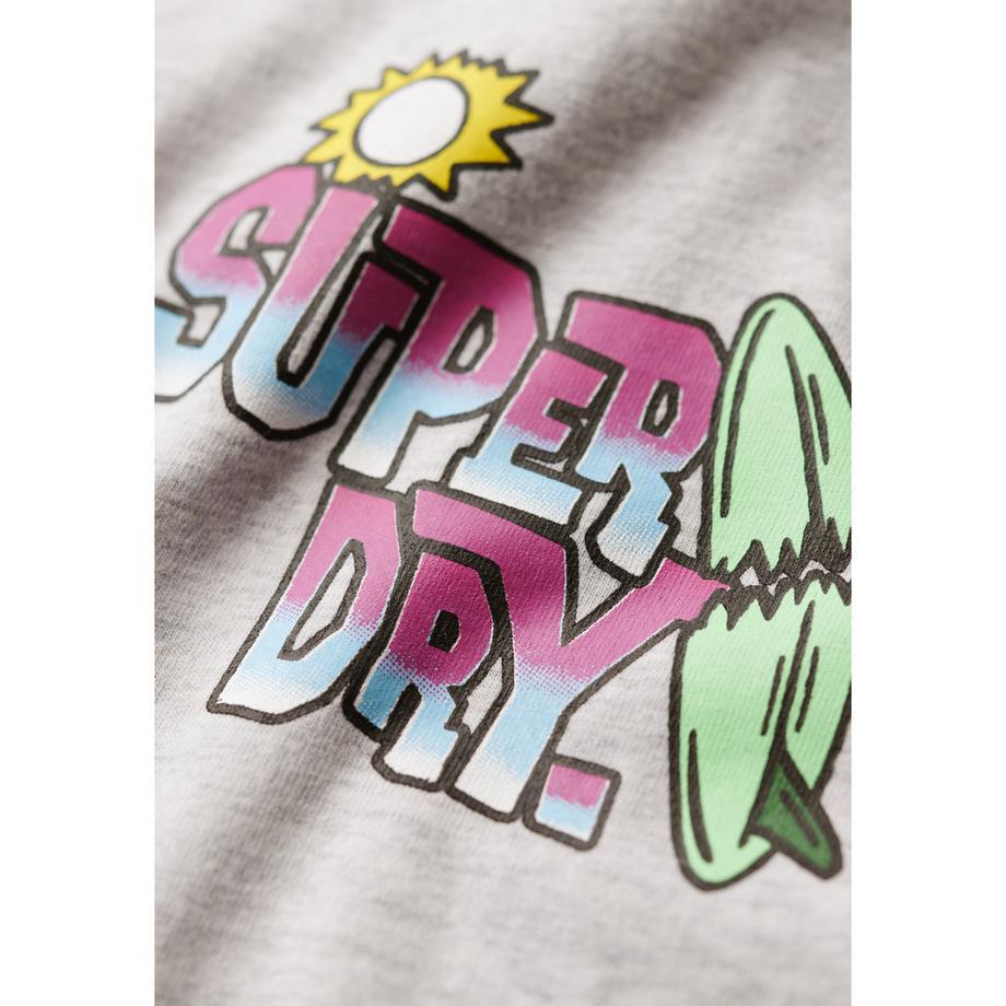Superdry Neon Travel Weites T-Shirt  