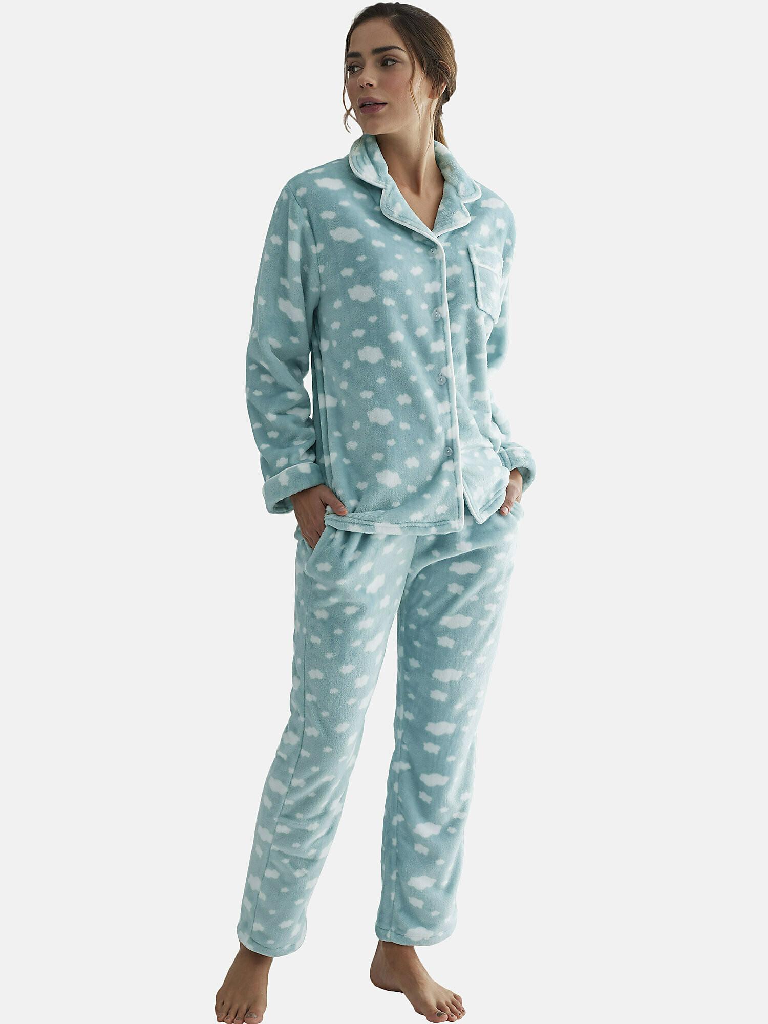 Selmark  Pyjama Hose Hemd Langarm Polar Joven 