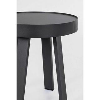 mutoni Table basse de jardin Spyro anthracite ronde 41  