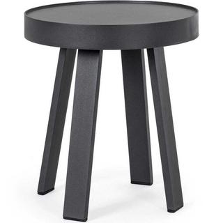 mutoni Table basse de jardin Spyro anthracite ronde 41  