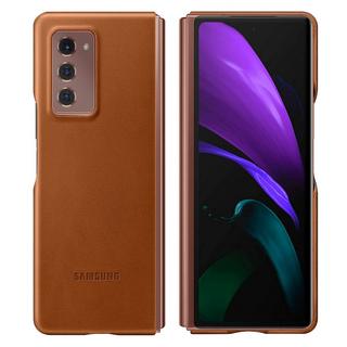 SAMSUNG  Coque Samsung Z Fold 2 Cuir d'Origine 