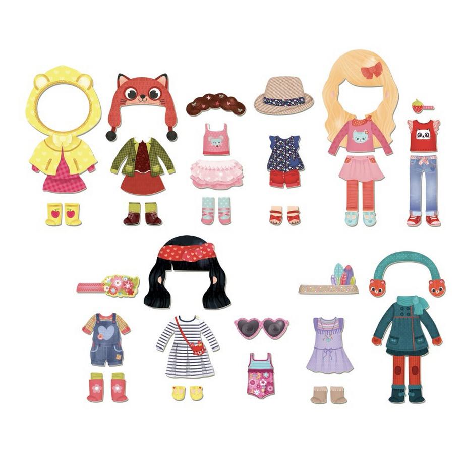 Vilac  Garde-robe de Chloé, Jeux Créatifs, VILAC 