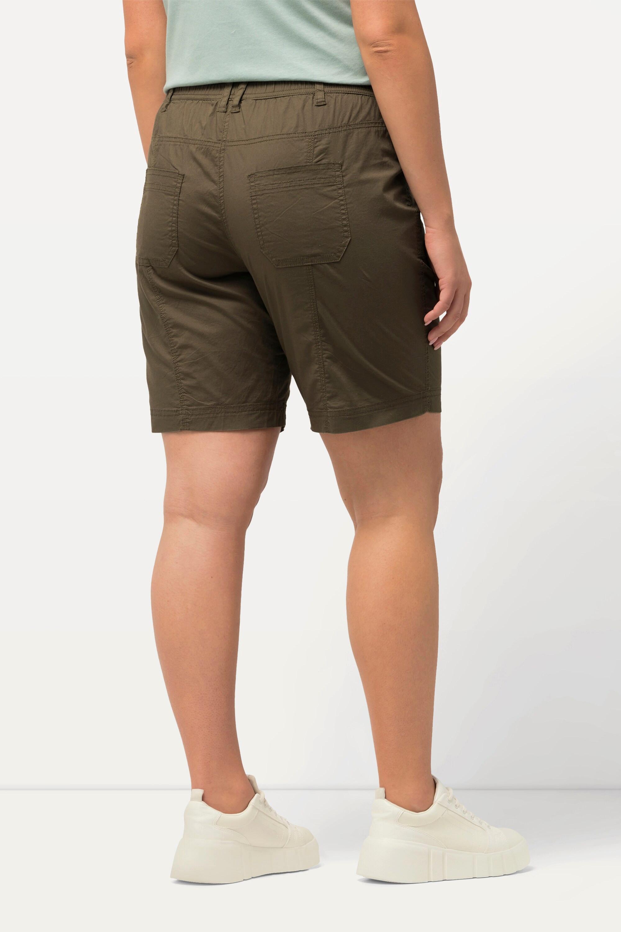 Ulla Popken  Bermuda style cargo 4 poches, taille confortable 