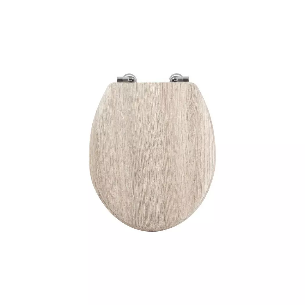 MSV WC-Sitz "MSV Toilettensitz Beige"