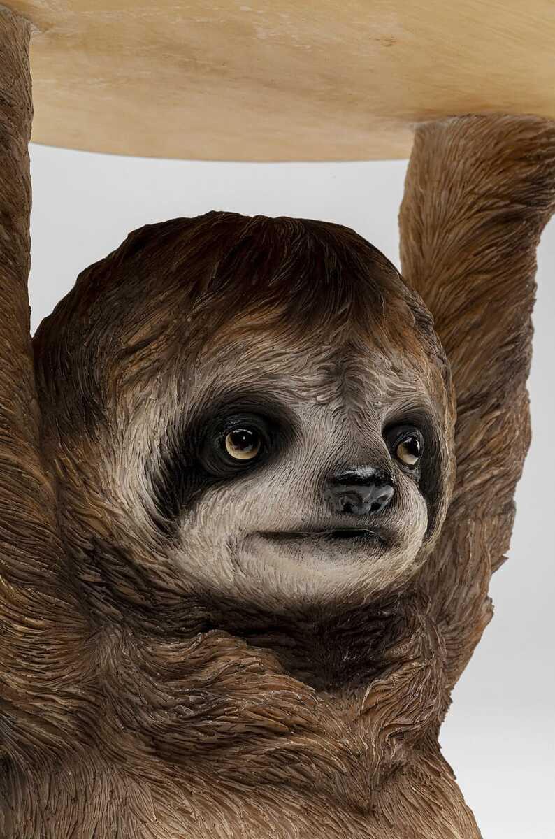 KARE Design Table d&#039;appoint Animal Sloth ronde 34  