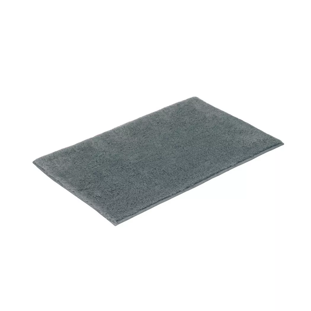 VOSSEN - Timeless Badeteppich Badematte, 70x120cm, Grigio siderale