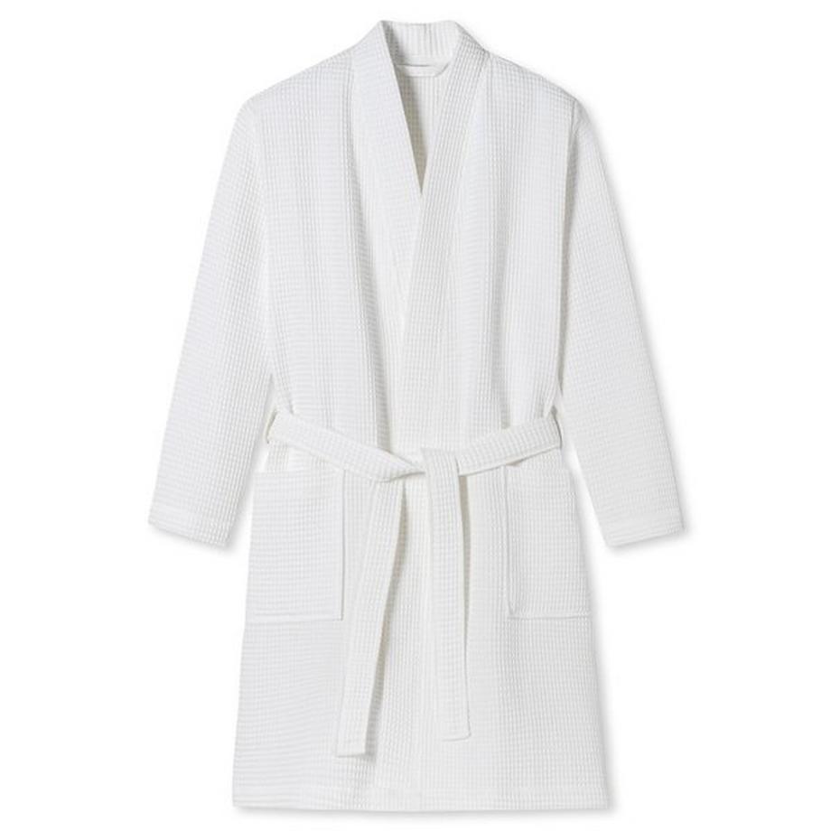 Schiesser Waffel Piqué Organic Cotton Morgenmantel  