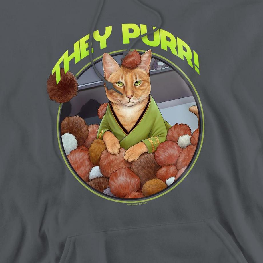 Star Trek The Purr Felpa con cappuccio  