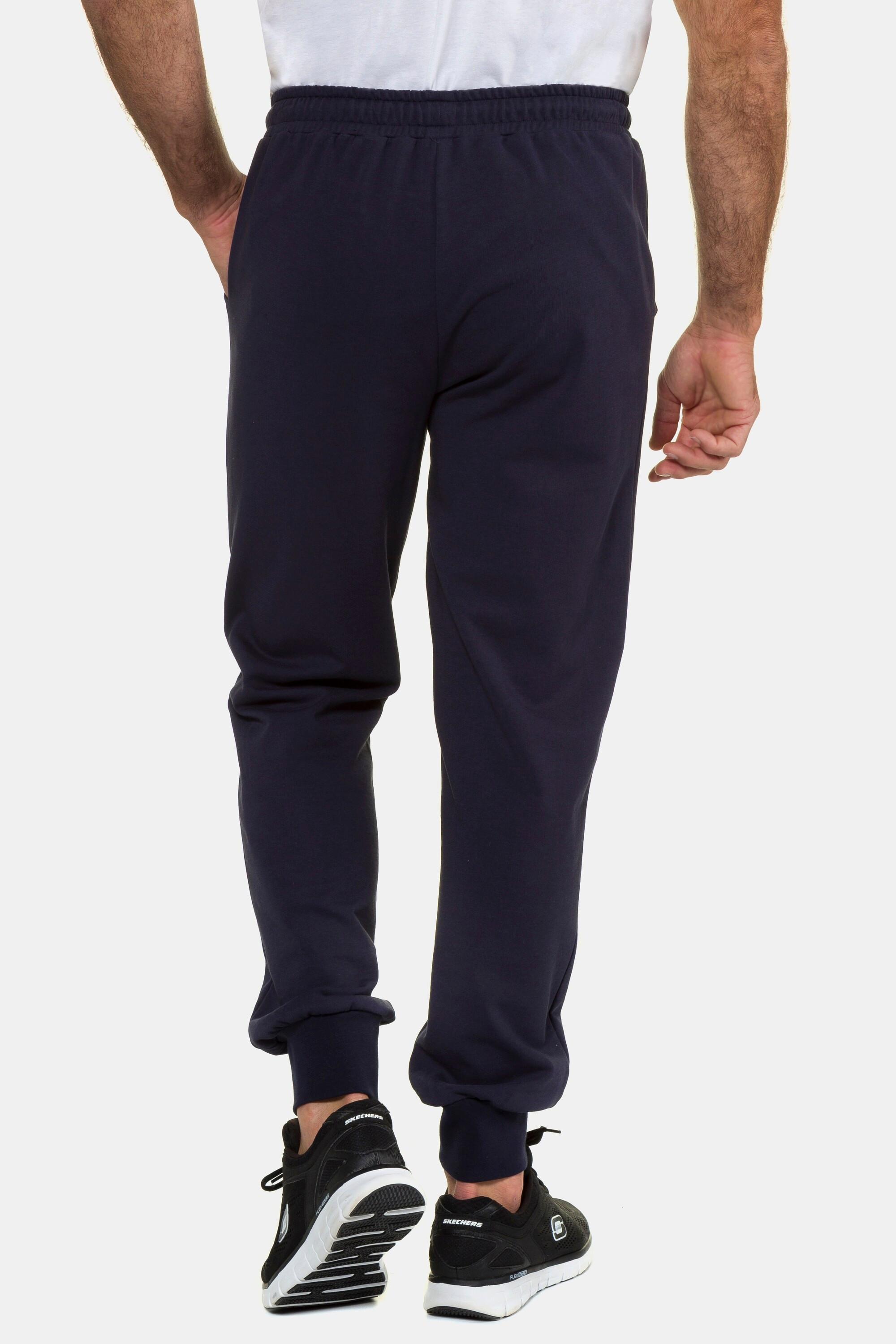 JP1880  Pantalon en molleton# Basic, style jogging, à 2 poches et taille élastique - coupe Modern Fit 