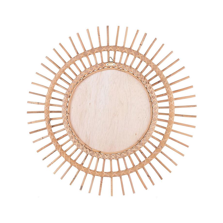 Beliani Specchio en Rattan Boho STENEN  