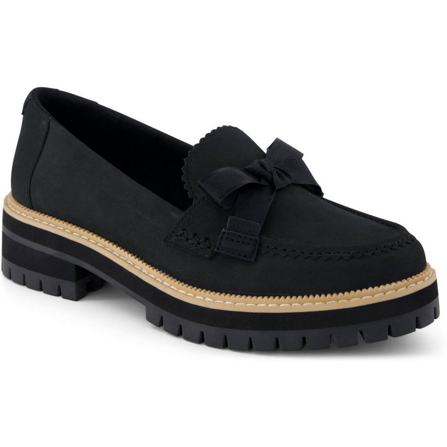 TOMS Mocassini Cara Bow con nodo decorativo  