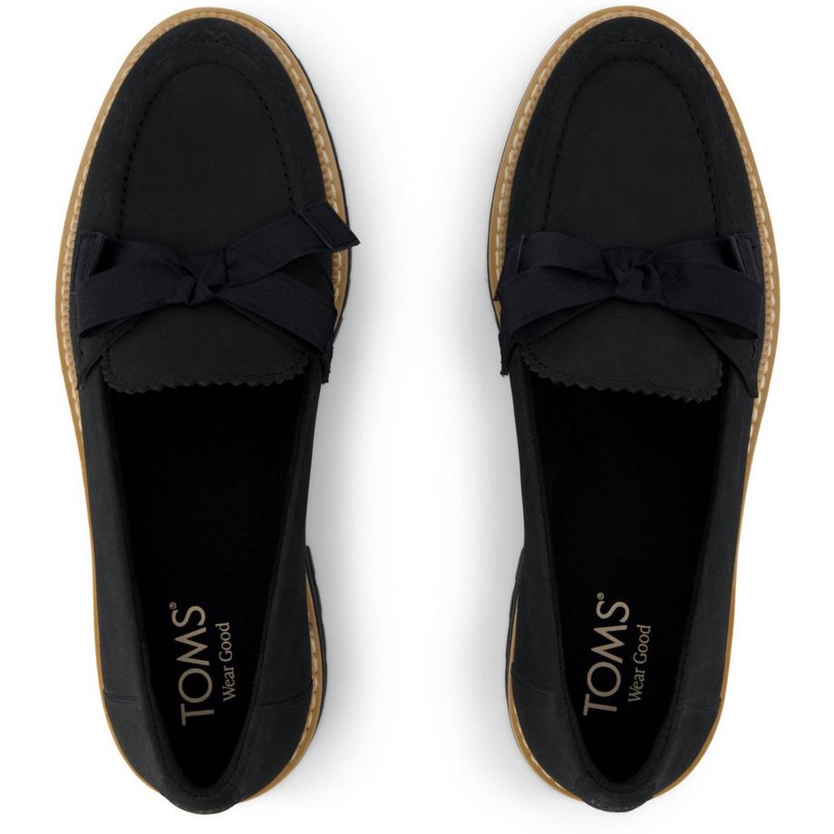 TOMS Mocassini Cara Bow con nodo decorativo  