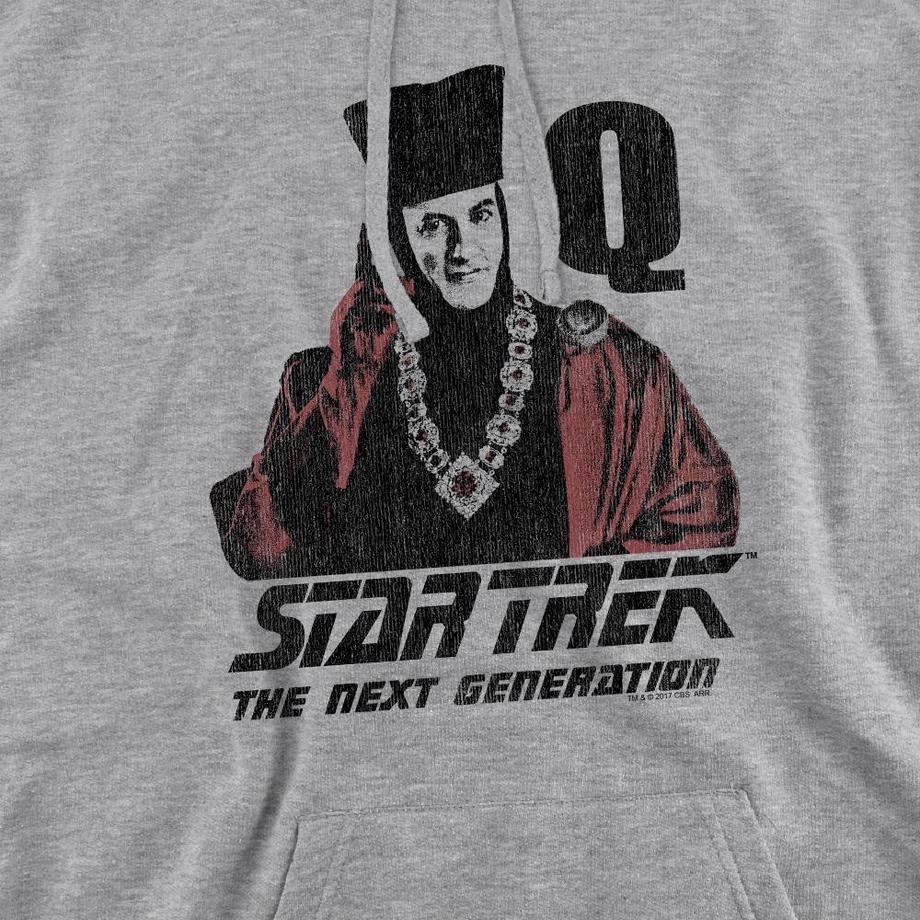 Star Trek Star Trek The Next Generation Q Felpa con Cappuccio  