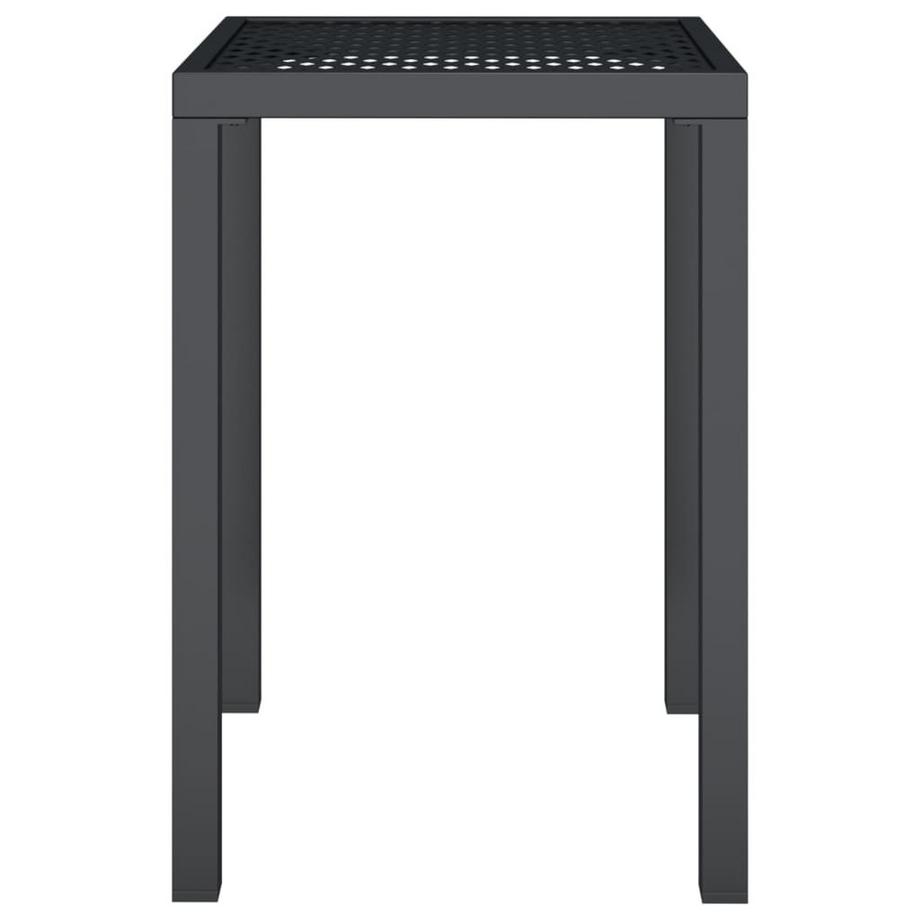 VidaXL Gartentisch stahl  
