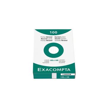 EXACOMPTA Karteikarten liniert A6