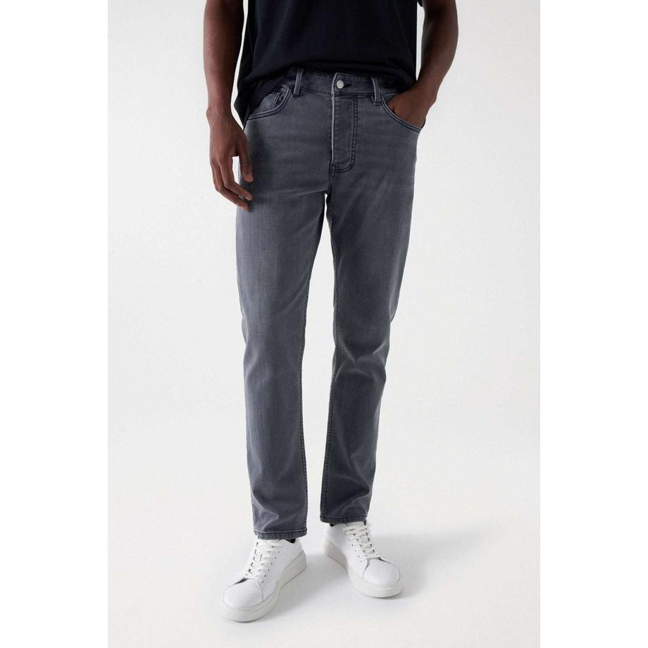 Jeans Slim Fit Slim Jeans Knit Denim
