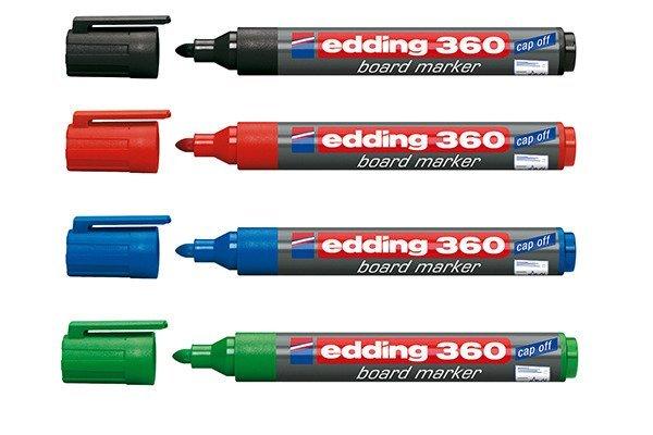 Edding EDDING Boardmarker 360 1.5-3mm, 4 Farben ass.  