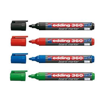 EDDING Boardmarker 360 1.5-3mm 360-E4 4 Farben ass.