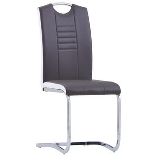 VidaXL Chaise de salle à manger cuir artificiel  